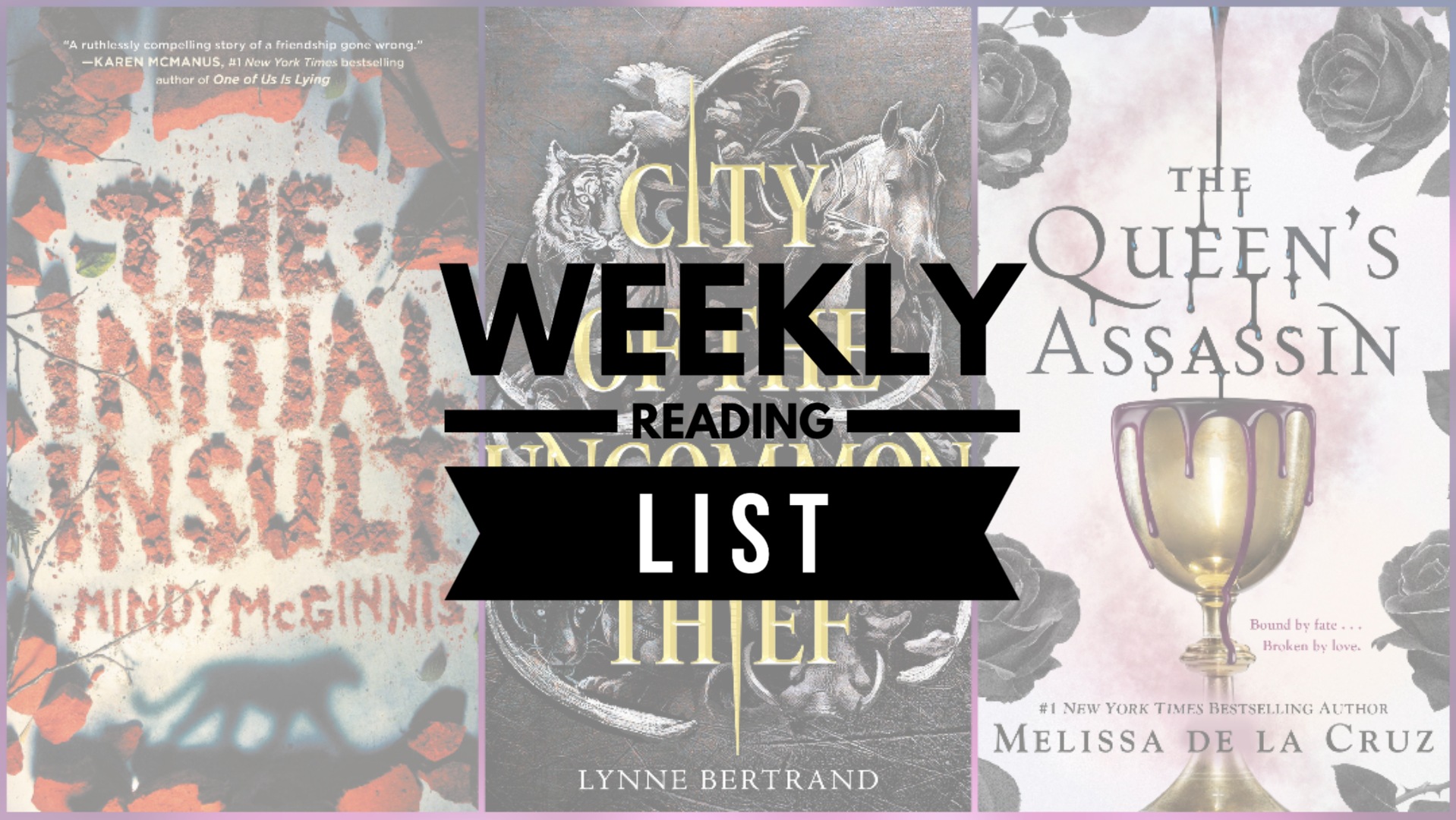 Weekly Reading List #276 - Cyn's Workshop